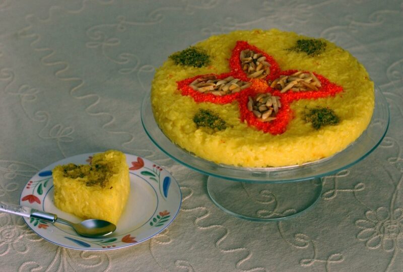 Saffron Dessert