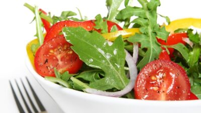 salad with honey lime vinaigrette