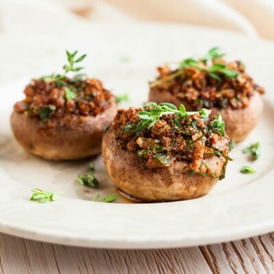 salmai stuffed mushrooms