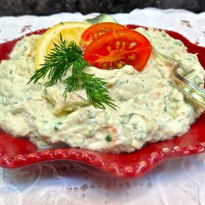 salmon and dill cream cheese pate