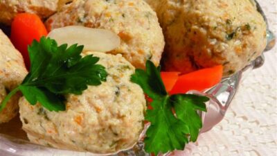 salmon gefilte fish in book,