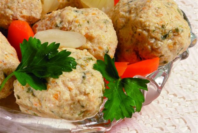 salmon gefilte fish in book,