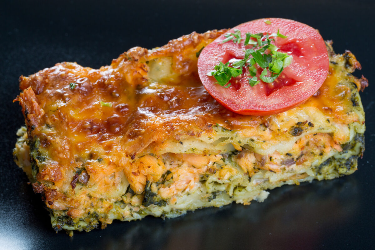 Salmon Lasagna