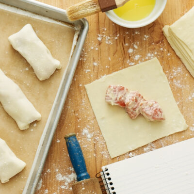 Salmon Pillow Puffs