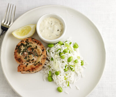 salmon pinwheel