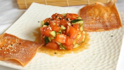 salmon tartare