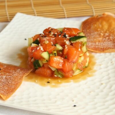 salmon tartare