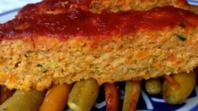 salmon vegetable loaf