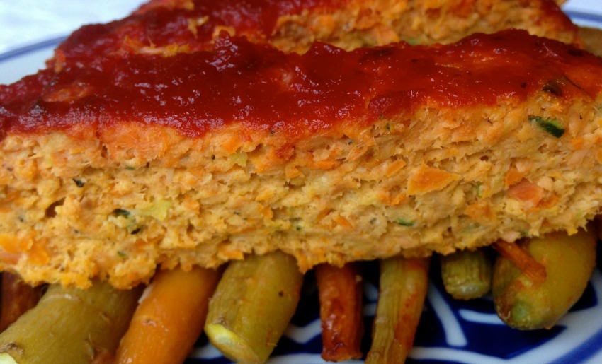 salmon vegetable loaf