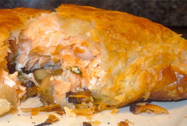salmon wellington