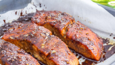 salmon with spice rub