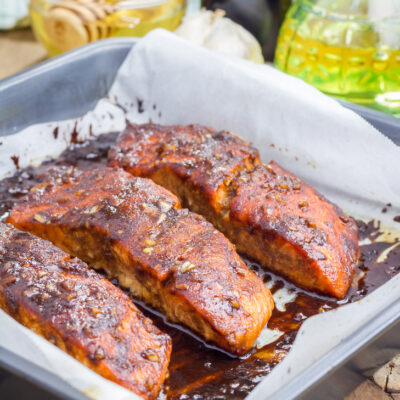 salmon with spice rub