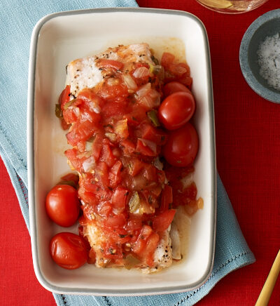 Salsa Baked Salmon