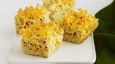 Salt and Pepper Noodle Kugel