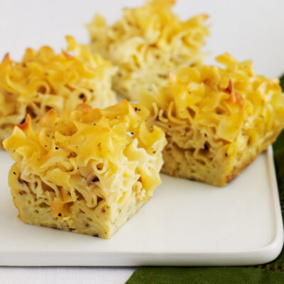 Salt and Pepper Noodle Kugel