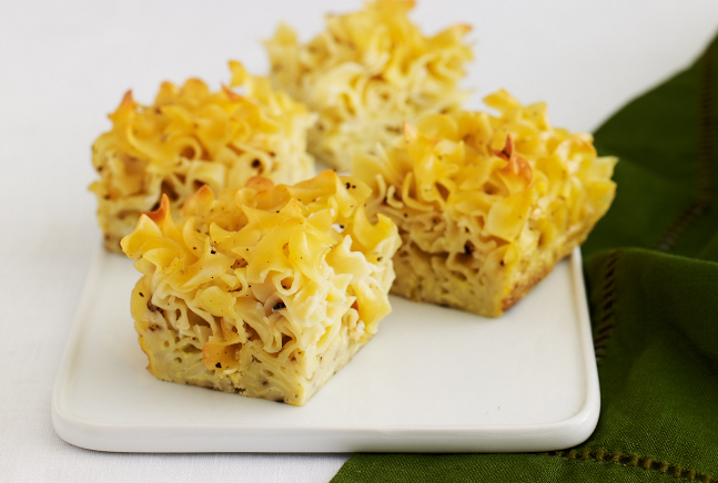 Salt and Pepper Noodle Kugel