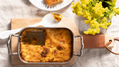 Salt and Pepper Sapghetti Squash Kugel