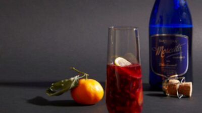 Sangria with spices and citrus