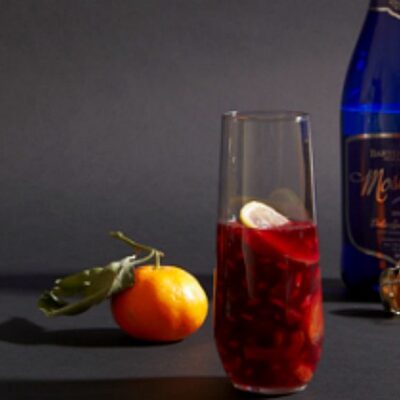 Sangria with spices and citrus