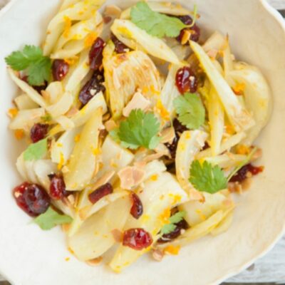 Saut&eacute;ed Fennel With Almonds85