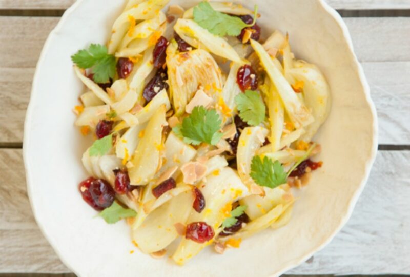 Saut&eacute;ed Fennel With Almonds85