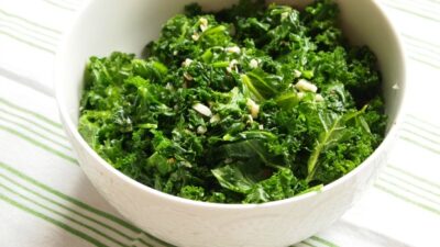 Garlicky Kale