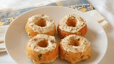 savory baked donuts