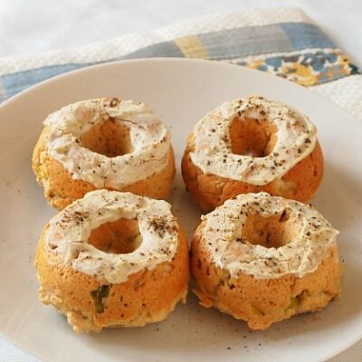 savory baked donuts