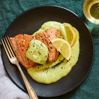 scallion dill sauce