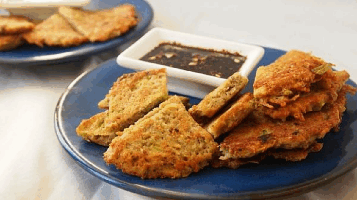 scallion potato pancakes