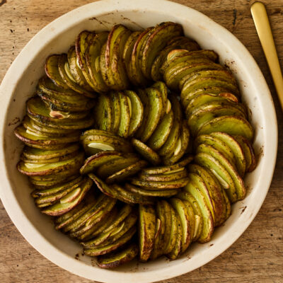 Basil Scalloped Potatoes