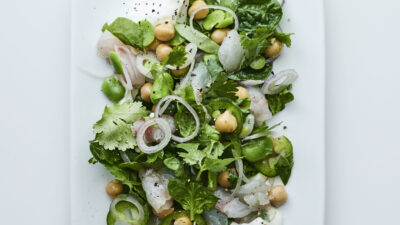 sea bass salad