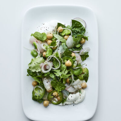 sea bass salad