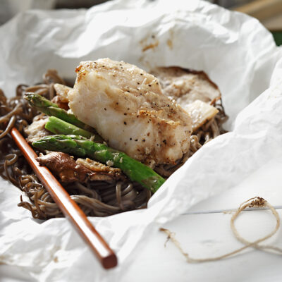 Sea bass and Noodles
