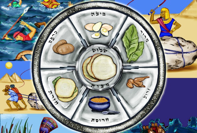 seder plate art