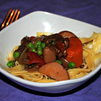 slow cooker vegetable seitan stew