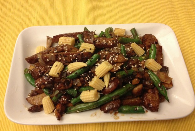 seitan stir fry