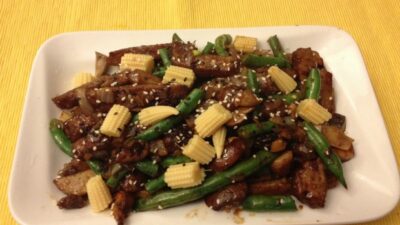seitan stir fry