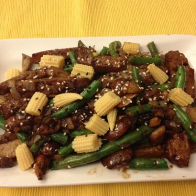 seitan stir fry