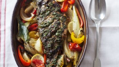 Sephardi spiced hot fish jewish cooking