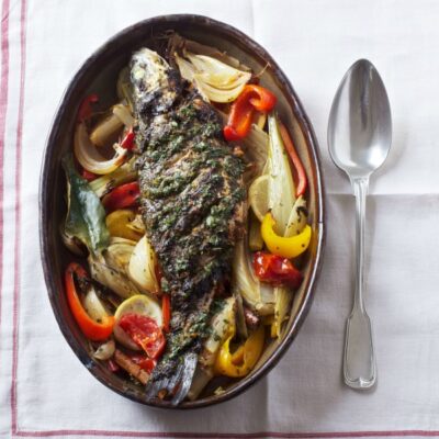 Sephardi spiced hot fish jewish cooking