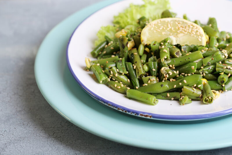 sesane green beans