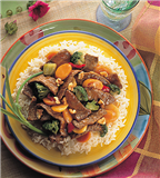 Sesame-Soy Beef Stir-fry