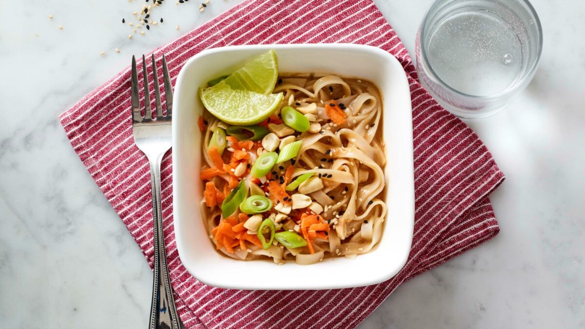Cold Sesame Noodle Salad
