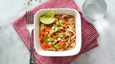 Cold Sesame Noodle Salad