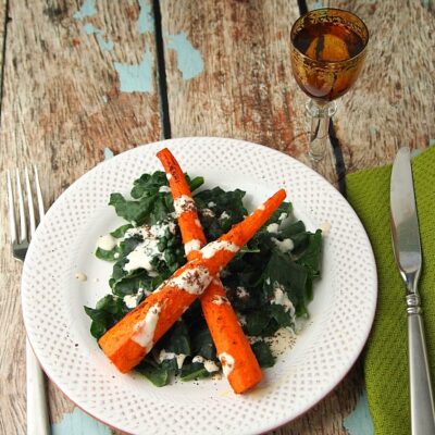 shawarma carrots roasted