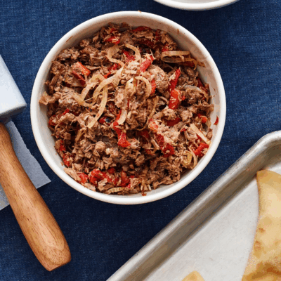 shawarma spiced kreplach filling