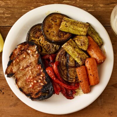 Vegan Shawarma Spiced Grilled Veggies