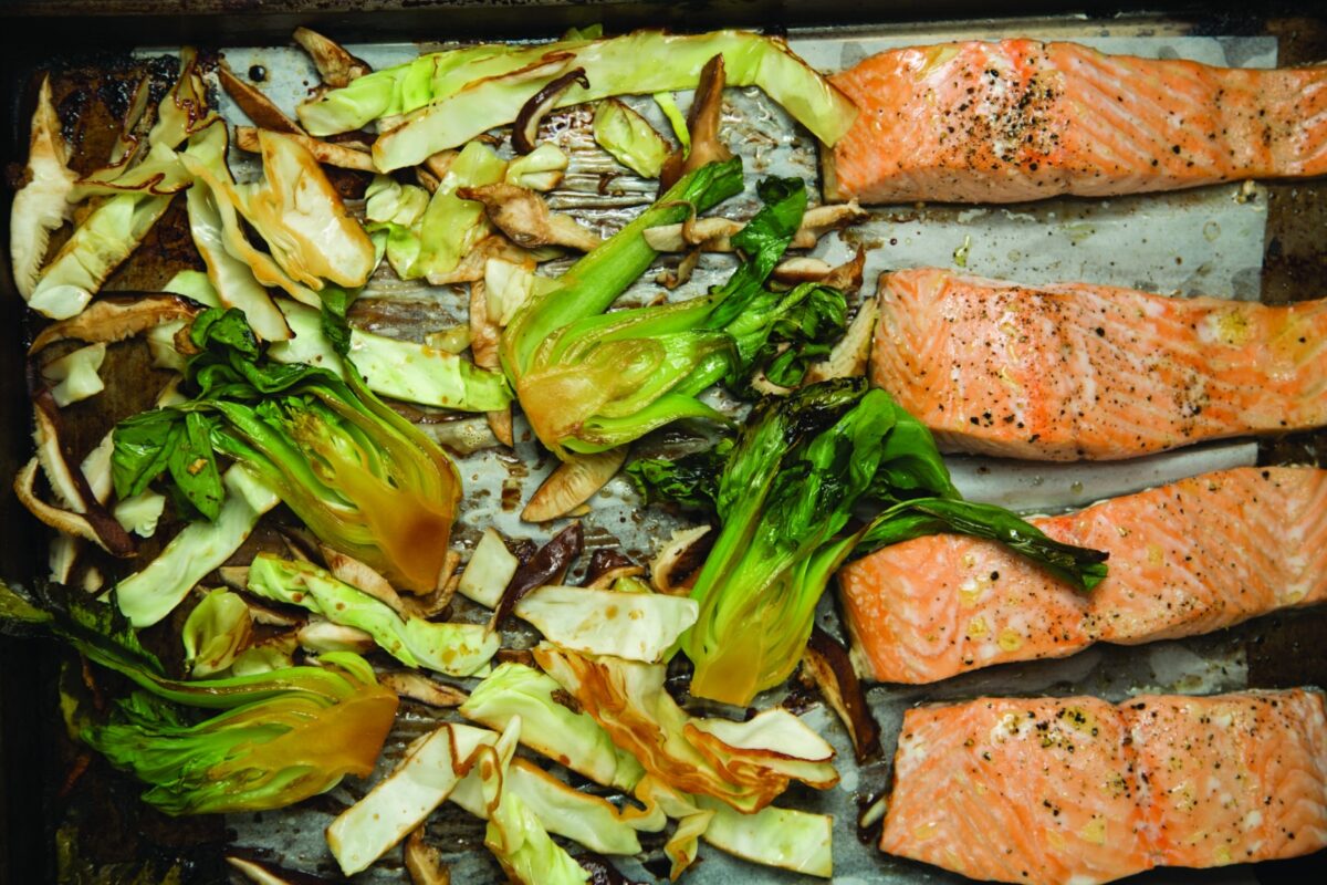 Sheet Pan Asian Roasted Salmon