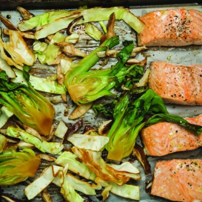Sheet Pan Asian Roasted Salmon